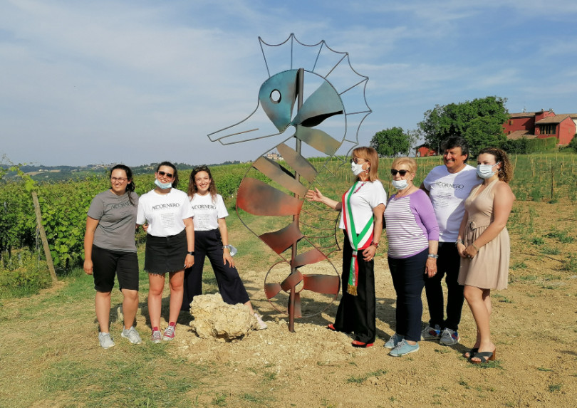 TerrEmerse: la terza installazione a Vignale Monferrato